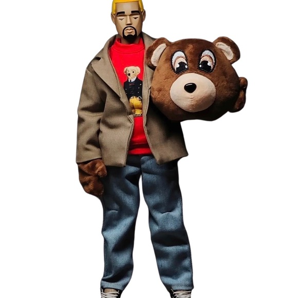 Ye College Dropout Bear 12" Action Figure - Picture 6 of 14